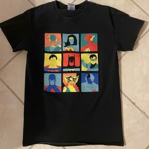 Vintage DC Comics Characters T-shirt Size Small
